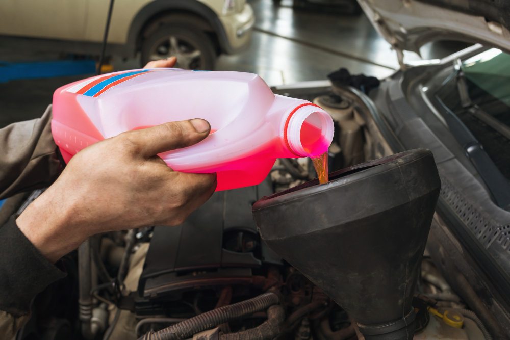 Auto Fluids Come in Different Colors