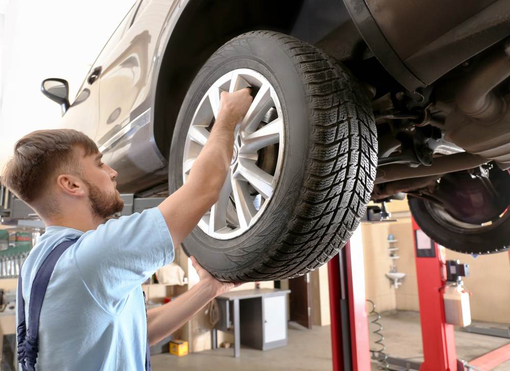 Automobile’s Wheels Are Not Aligned Properly