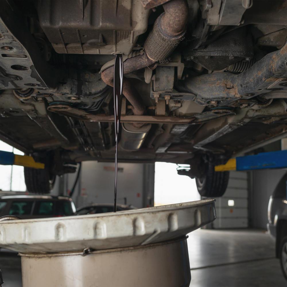 Leaking Fluid in car engine